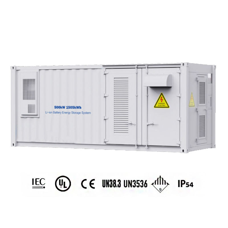 van de de Batterijenergie van 500kW 1505kWh de Opslagcontainer 280ah allen in Één Openluchtdoos van de Energieopslag