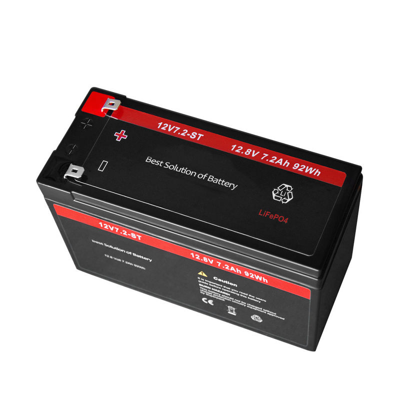 OEM van de de Cyclusbatterij van 7.2ah 12v Lifepo4 Diepe ODM Navulbare het Fosfaatbatterij van het Lithiumijzer