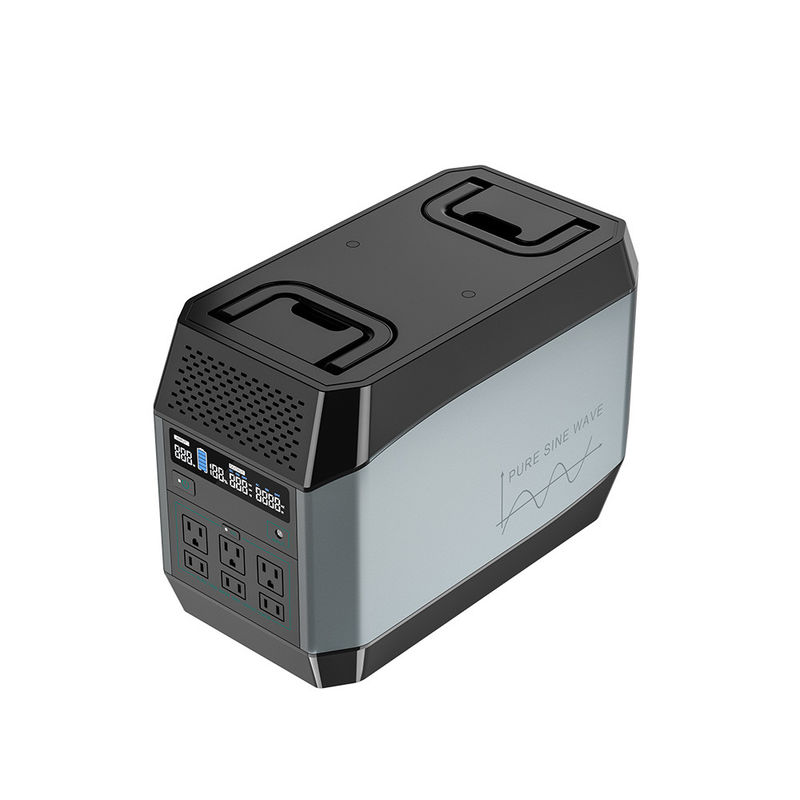 1000w de navulbare Draagbare Zonneopslag van de Krachtcentralelifepo4 Batterij voor het Kamperen