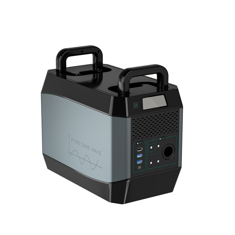 1000w de navulbare Draagbare Zonneopslag van de Krachtcentralelifepo4 Batterij voor het Kamperen