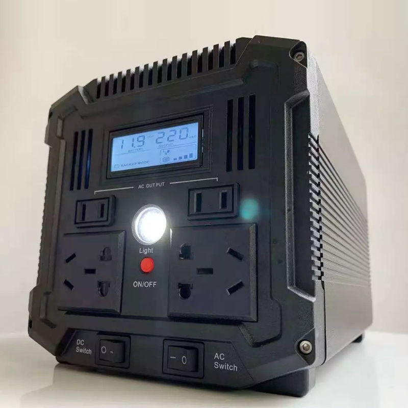 Lifepo4 de Draagbare van het het Lithiumijzer van de GeneratorKrachtcentrale gelijkstroom AC 12v 45ah van het Fosfaatups Zonne-energie