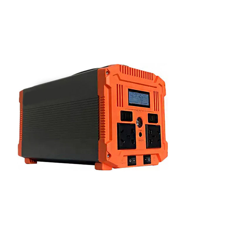 Openlucht Zonne Draagbare de Machtsgenerator 1200w UPS van 12V 90AH met Lithium Ion Battery