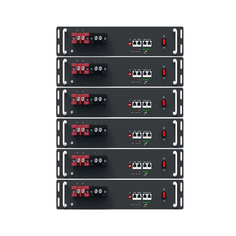 Het aangepaste Rek van de het Systeembatterij 3kwh 10kwh 20Kwh 51.2V LiFePO4 van de Energieopslag voor de Opslag van de Huisenergie