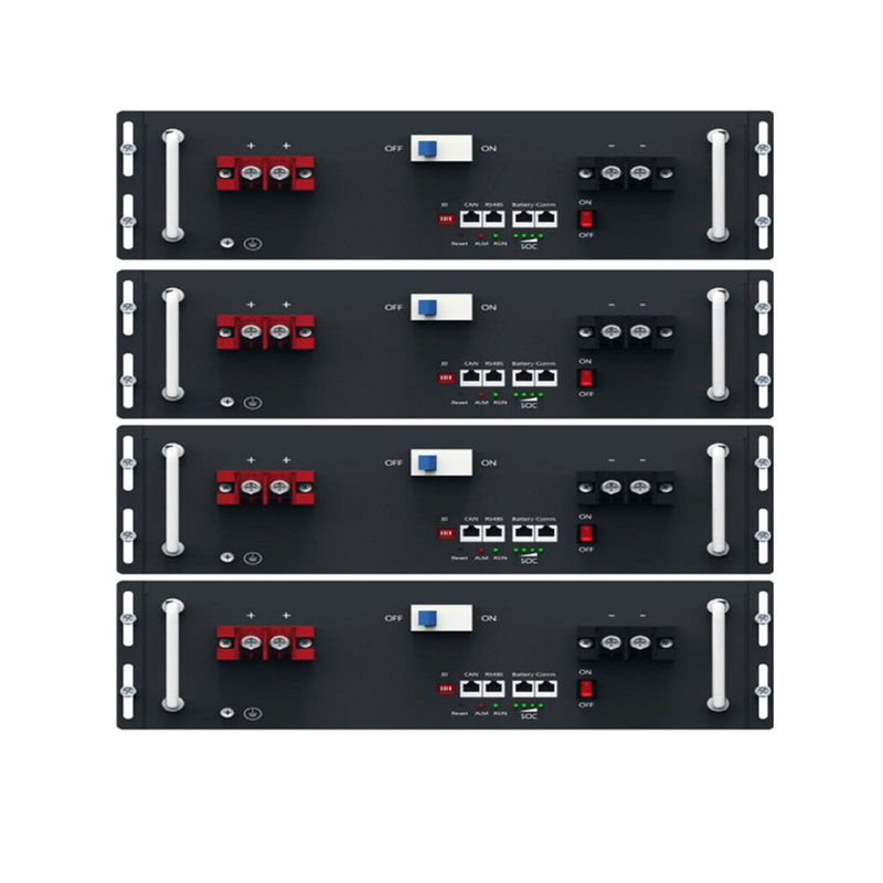 Van het de Batterijlifepo4 20Kwh 51.2V 400Ah Lithium het Ionenlifepo4 van het serverrek Systeem van de de Energieopslag
