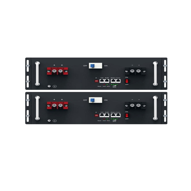 Het rek zet Zonnebatterij10kwh 51.2V 200Ah LiFePO4 Lithium Ion Battery For Gas Generator op