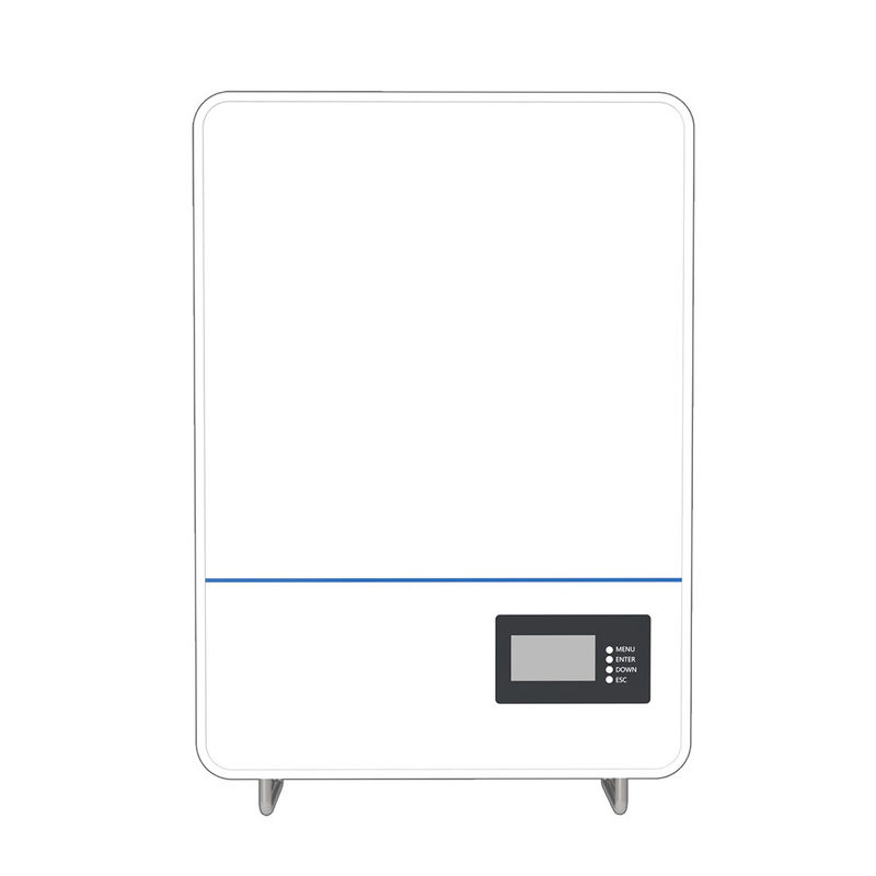 5KW de muur zette de Zonneopslag van de Batterijlifepo4 51.2V 100Ah Energie voor Zonne-energie op