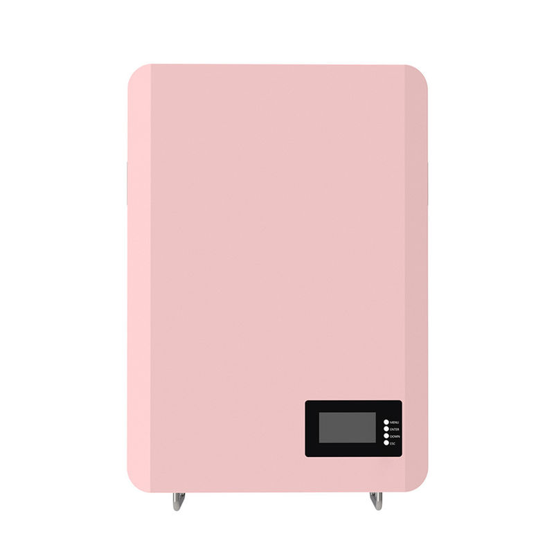 3KW de muur zette Zonnebatterij51.2v 70Ah Lithium Ion Battery For Solar Storage op