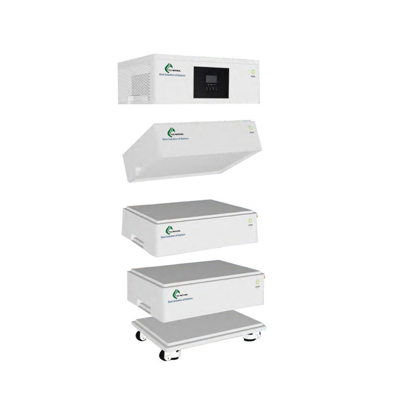 15kw stapelbaar Batterijsysteem 48v 300ah van Batterij van het de Opslag de Navulbare Lithium van de Netmacht
