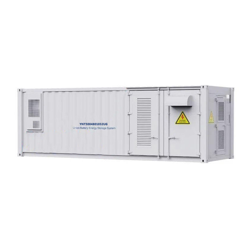 Van de Containeress Oplossingen van UL 20ft van de de Containerenergie van het de Opslagsysteem 51.2v 500kw LiFePo4 het Net van de de Batterijenergie