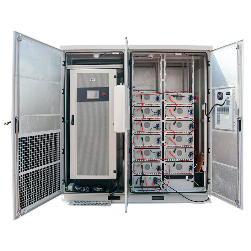 280ah zonne het Kabinets100kw 200kWh Lithium Ion Battery Storage Cabinet van de Batterijopslag
