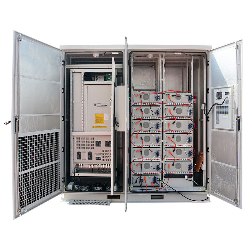 Van het het Kabinets50w 100kW Lithium van de energieopslag Openlucht de Batterijopslag van Ion Phosphate 100ah