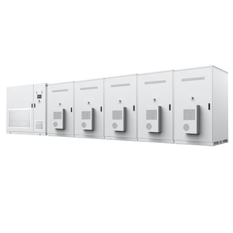 Van het het Kabinets500kw 1075kWh lithium-Ionenfosfaat van de energieopslag van de Batterij Scalable UPS Openlucht de Energieopslag