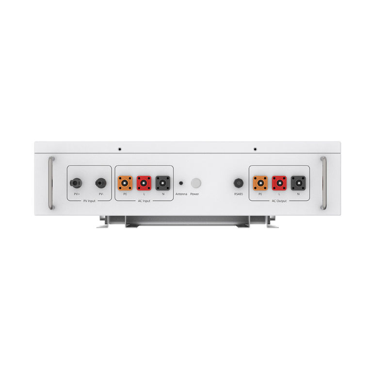 Muur van 6kw 16s1p zette ZonnedieBatterij 8243KW Lifepo4 in Omschakelaar voor Zonne-energie wordt gebouwd op