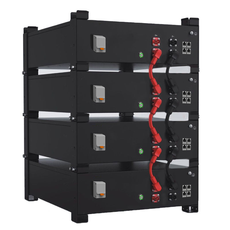 van het de Serverrek van 20480Wh 51.2V Lifepo4 van het de Batterij400ah Lithium de Opslag van Ion Battery For Solar Energy