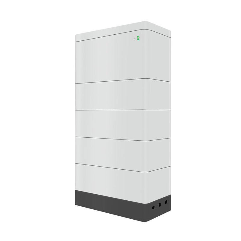 5120Wh het stapelbare van de de Hoogspannings51.2v 50Ah Zonne-energie van het Batterijsysteem Systeem van de de Batterijopslag