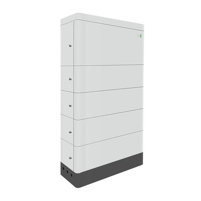 5120Wh het stapelbare van de de Hoogspannings51.2v 50Ah Zonne-energie van het Batterijsysteem Systeem van de de Batterijopslag