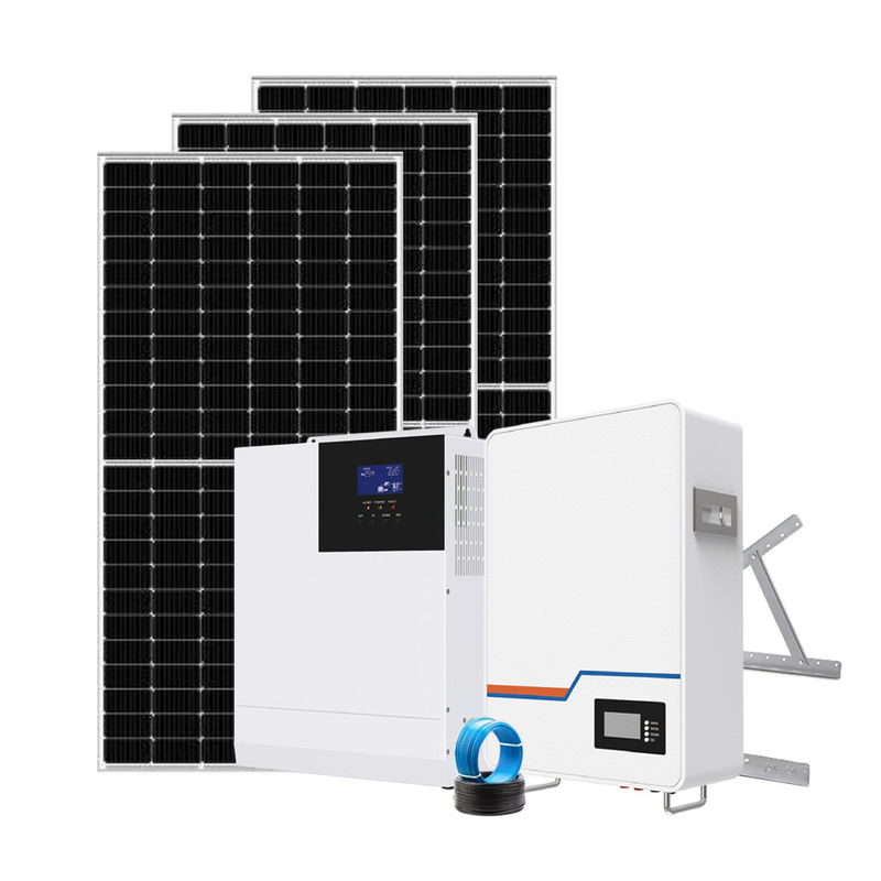 Allen in Één Woon Lage Opgezette de Voltmuur van het Zonne-energiesysteem 51.2V 5.1KWh