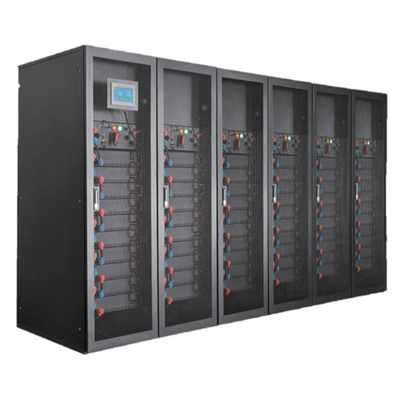 44,2 kWu Lithiumion backup battery 204.8V 108AH Lifepo4 voor UPS met de Vertoning van 7inch LCD