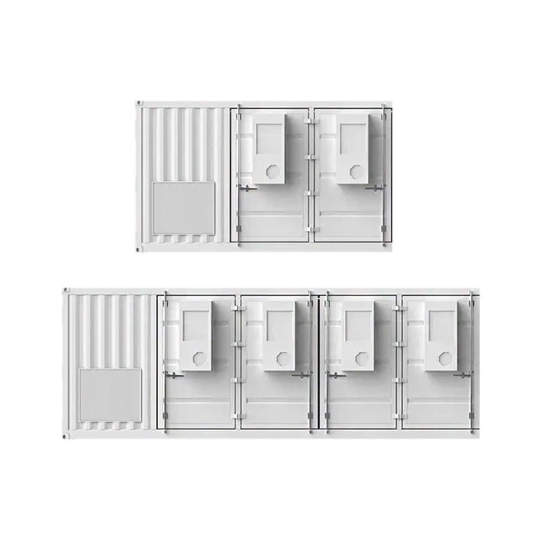 Container voor energieopslagsystemen 5ft Volledig geïntegreerd buitensysteem voor energieopslagcontainer