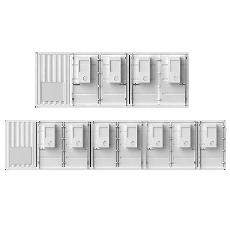 3MWH-containersysteem voor energieopslag met geïntegreerde zonne-energie 1000kW / 3870kWh lithium-ijzerfosfaatbatterij
