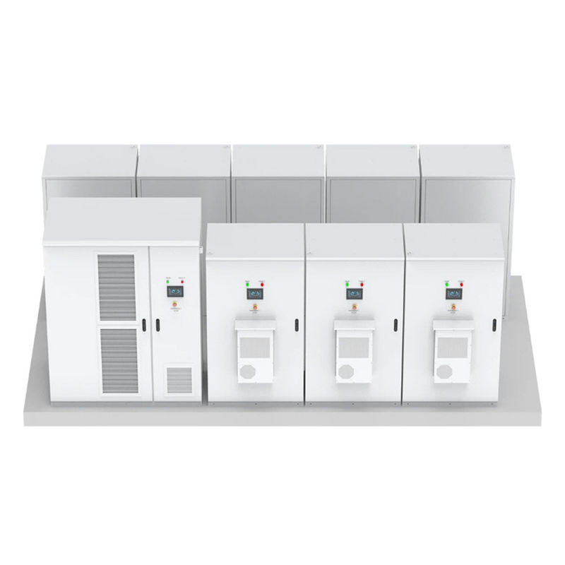 768V 500kW Scalable Outdoor Energy Storage Cabinet 62.5KW*8 Lithiumbatterie