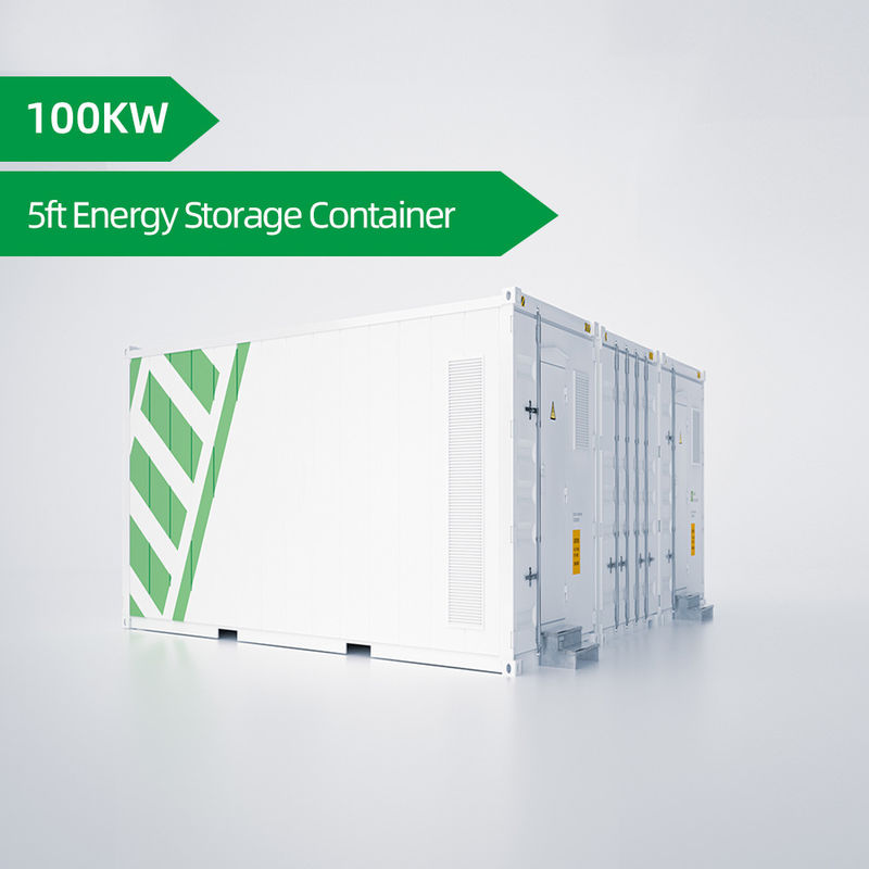 5ft Lithium Ion Outdoor Cabinet Type Energy Storage Container voor industrieel en commercieel gebruik