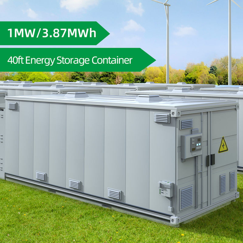 40ft ESS 1MW 3,87MWh Container energieopslag systeem Peak Shaving Zonne-energie energieopslag