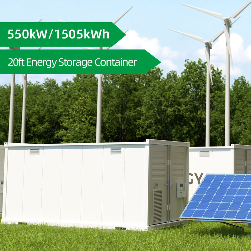 Ess Energy Storage System Containerbatterij 1500kWh 20ft Container Energy Storage System