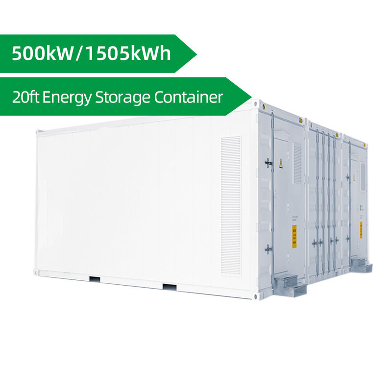Draagbare energieopslagcontainer met een hoge capaciteit 20 ft Ess-energieopslagsysteem voor industrieel gebruik