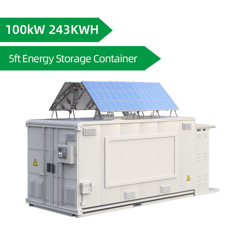 YouNatural 5ft Energy Storage Container 100KW Lithium Ion Battery Energy Storage System