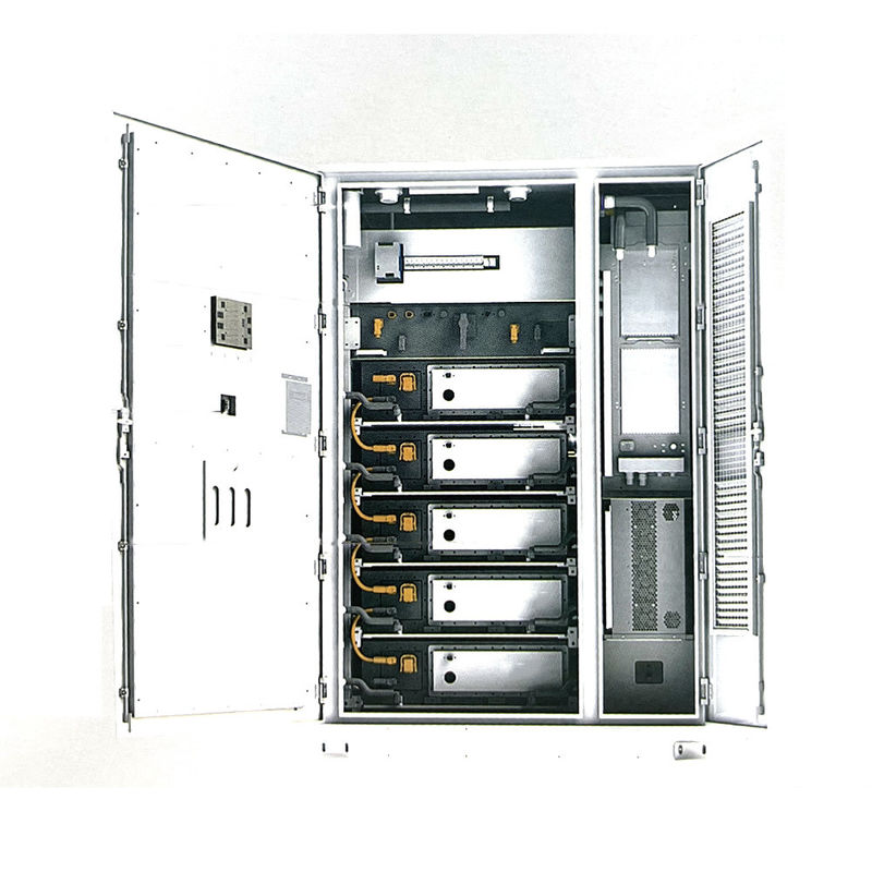 Hybride energiespeelkas 100 kW 215 kWh Vloeibare koeling Intelligente alles-in-één BESS Nieuwe energiespeelkas