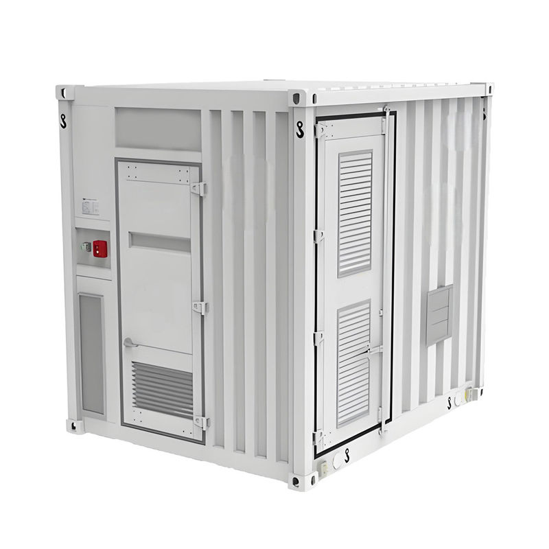 Zonne-energiesysteem 250kwh Lithiumbatterij Met 100kw Input Output Power Buitencontainer Bess Industrie Energieopslag