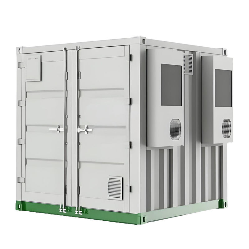 100KW energieopslagbatterij 250KWh Lifepo4 batterijkas voor de industrie Commerciële zonne-energieopslag