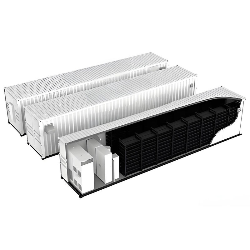 6900KWH industriële en commerciële energieopslagcontainer voor alles in één oplossing