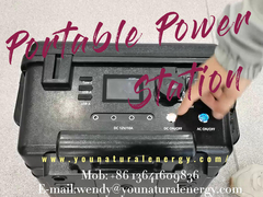 3000w oplaadbaar draagbaar elektriciteitsstation Lifepo4 Hybrid Backup Battery Power Station